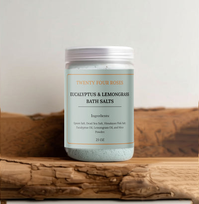 Eucalyptus & Lemongrass Bath Salts